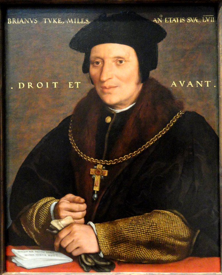 Sir Brian Tuke by Hans Holbein the Younger, c. 1532-1534, oil on panel - National Gallery of Art, Washington - DSC09903