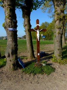 Sint Joost (Echt-Susteren) wegkruis richting Maasbracht