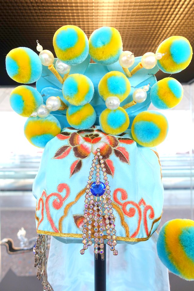 Simple Cap - Cantonese Opera costume - Hong Kong International Airport - DSC06265