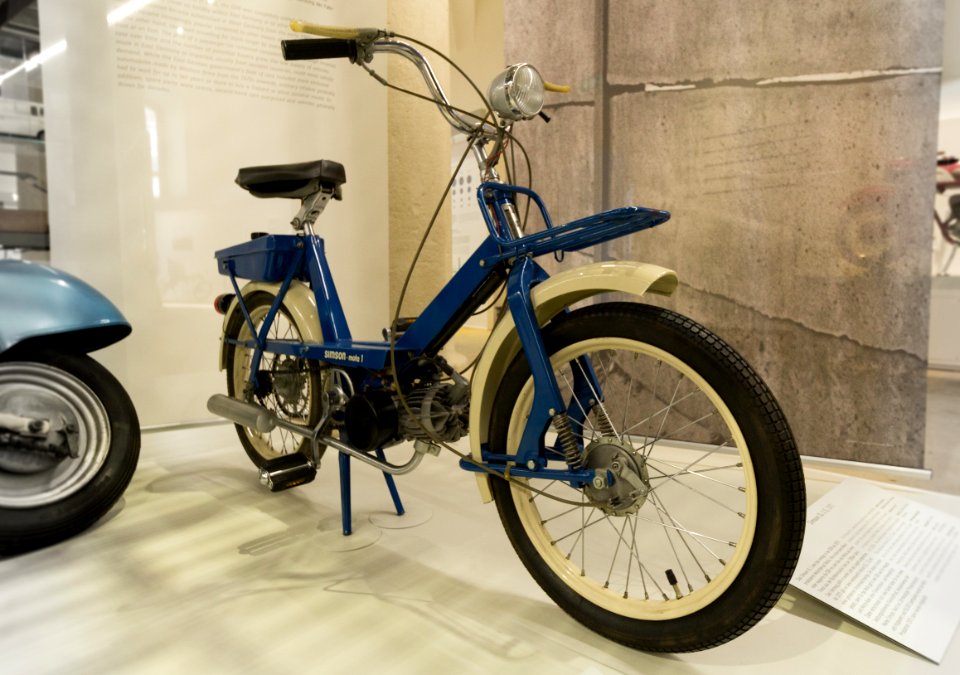Simson mofa SL1 - Verkehrsmuseum Dresden