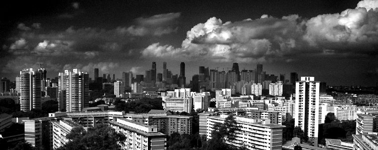 Singapore skyline from Mount Faber