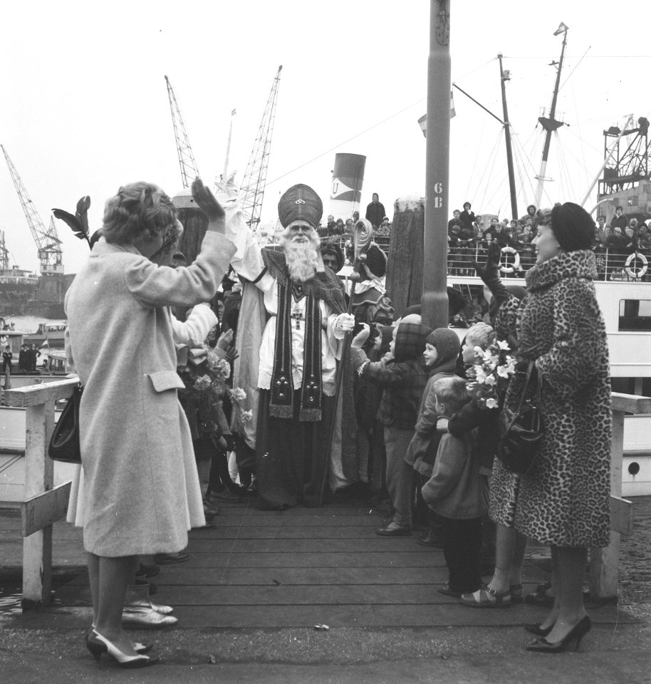 Sinterklaas in Rotterdam Aankomst, Bestanddeelnr 913-1891