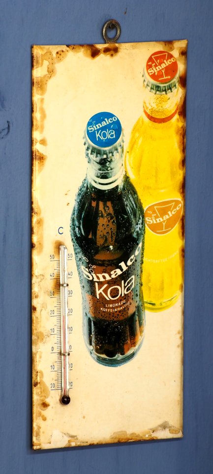 Sinalco Kola Emaille Werbeschild bild 1