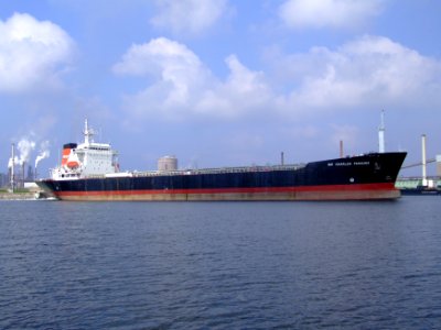 Sir Charles Parsons - IMO 8402840 - Callsign GDXQ at IJmuiden, Holland