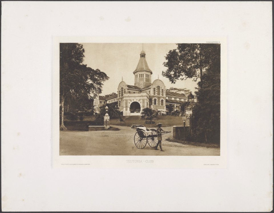 Singapore. Teutonia Club, Bestanddeelnr 844 12