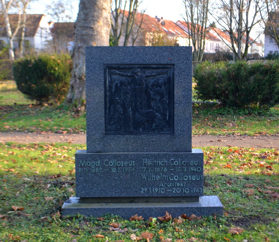 Sindlingen, Friedhof, Grab Colloseus