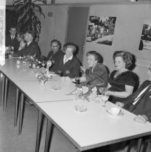 Sjoukje Dijkstra ingehaald en gehuldigd te Amstelveen, Sjoukje Dijkstra tijdens , Bestanddeelnr 916-1303