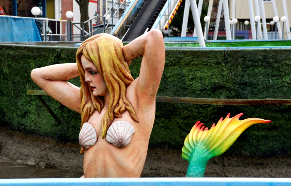 Sirène détail attraction Prater Vienne