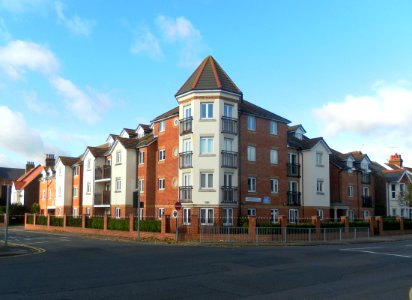 Site of Former St Aidan's Methodist Church, Whitley Road, Eastbourne (Now St Aidan's Court) (October 2012)