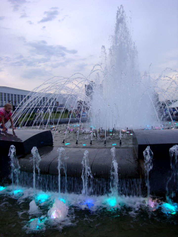 Singing fountains in Minsk - 2 - 2014 AD