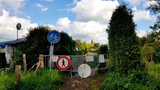 Sippenaeken-wegafsluiting Chemin du Vieux Moulin (2)