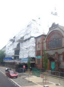 Site of former Astoria Theatre, Gloucester Place, Brighton (June 2020)