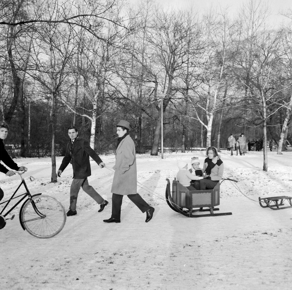 Skien op het kopje van Bloemendaal, Bestanddeelnr 917-2750