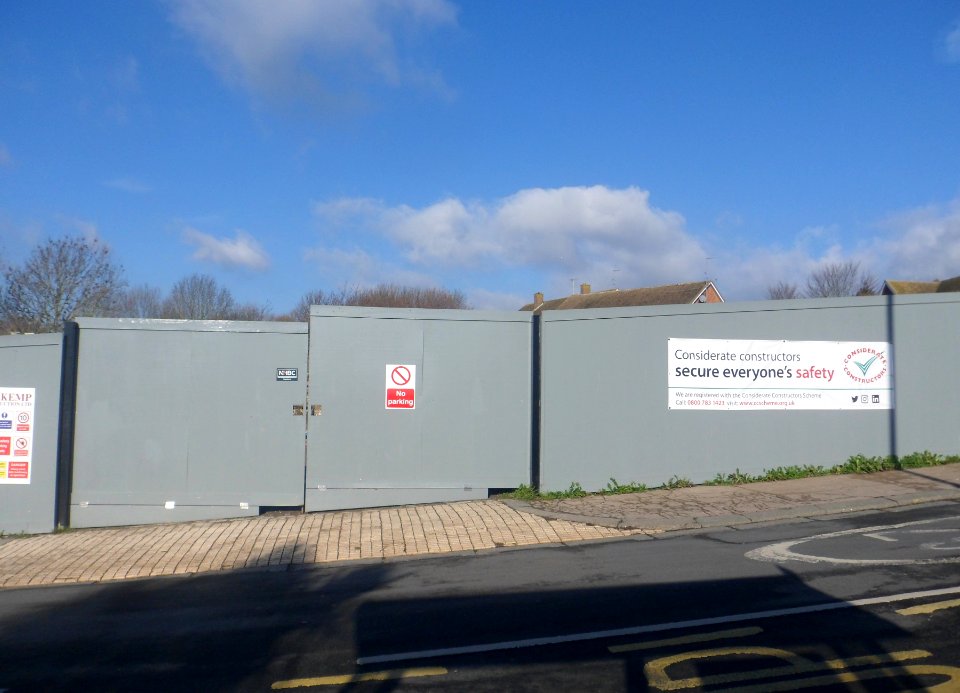 Site of The Downsman pub (opened 1956, closed 2014, demolished 2018), Hangleton Way, Hangleton (February 2019) (3)