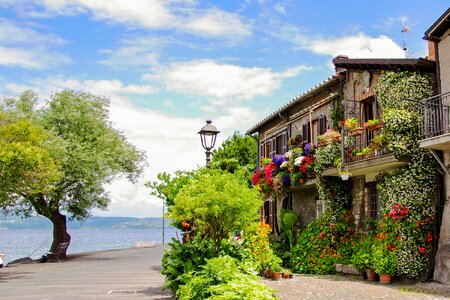 Lazio italy historic village photo