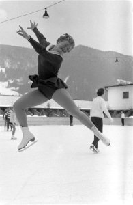 Sjoukje Dijkstra in Garmisch, Bestanddeelnr 911-0070