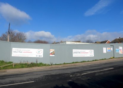 Site of The Downsman pub (opened 1956, closed 2014, demolished 2018), Hangleton Way, Hangleton (February 2019) (7)