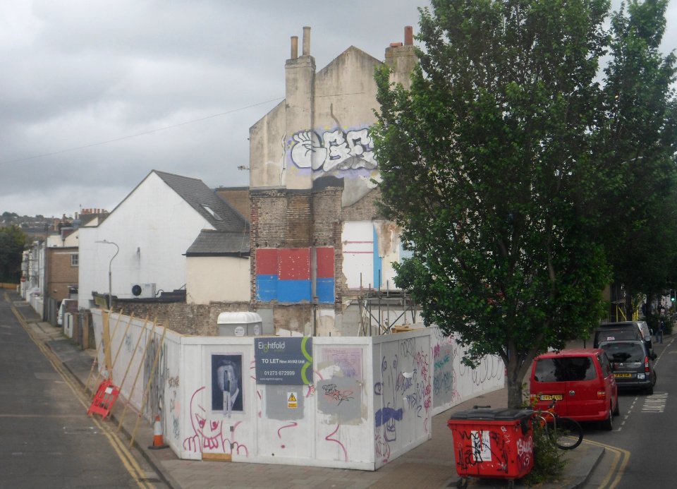 Site of 78, 79 and 79a London Road, Brighton (Demolished 2020) (June 2020) (2)
