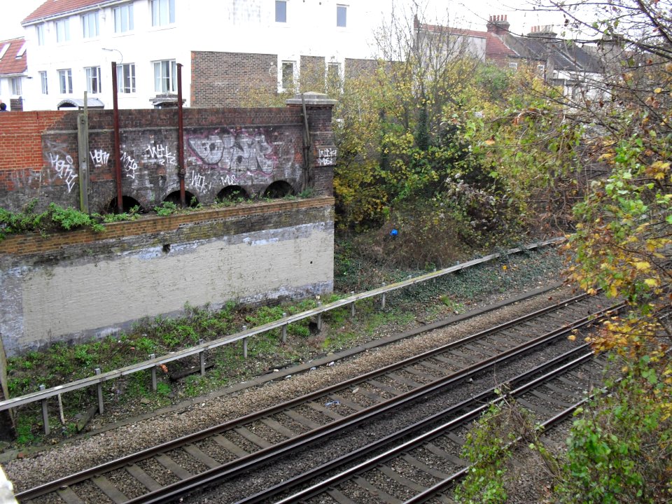 Site of Holland Road Halt, Hove (November 2010) (2)