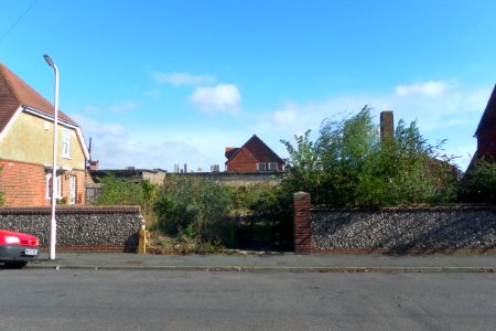 Site of Former St Luke's URC Church, Hampden Park, Eastbourne (October 2012)