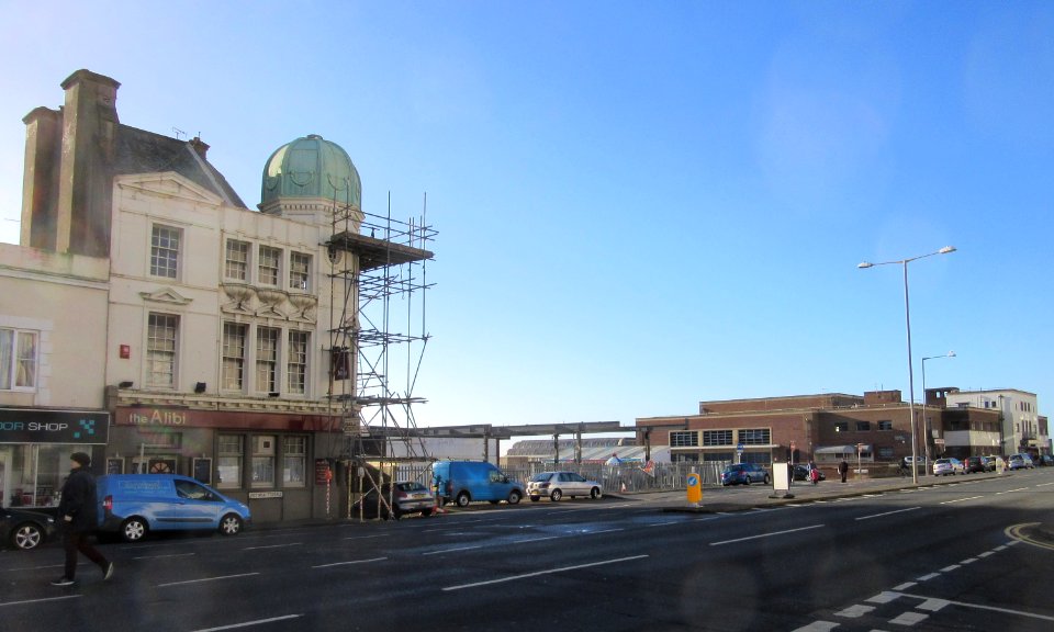 Site of former Petrol Station (demolished 2016), Victoria Terrace, Kingsway, Hove (January 2017) (4)