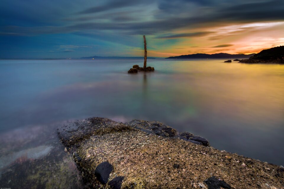 Landscape seascape stone