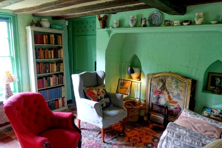 Sitting room - Monk's House - Rodmell, East Sussex, England - DSC05197