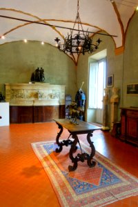 Sitting room - Museo Pietro Canonica - Villa Borghese - Rome, Italy - DSC05058