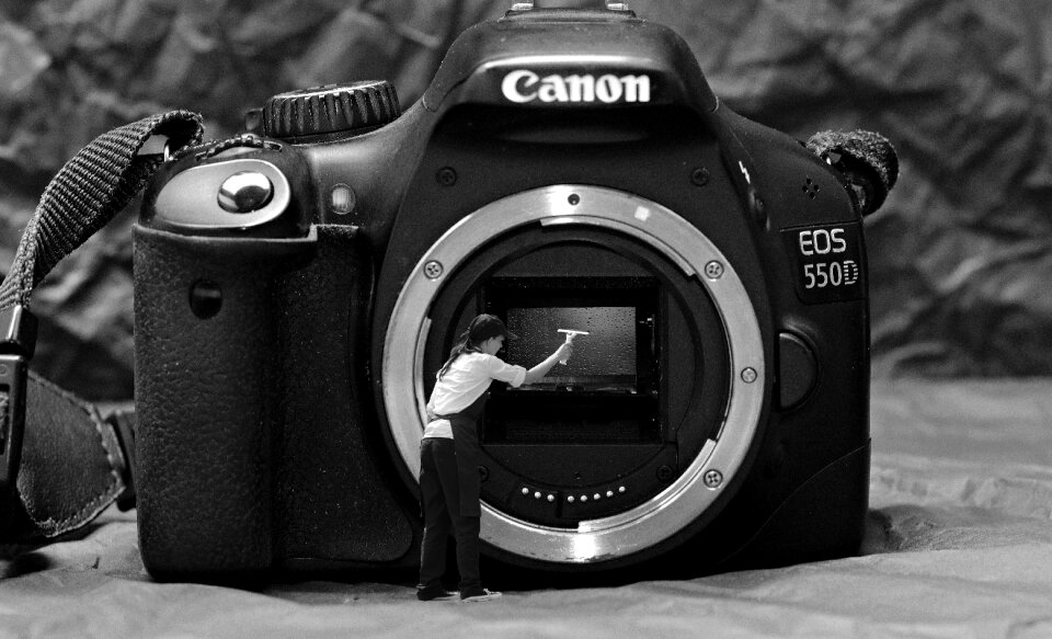 Cleaning camera clean