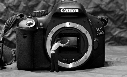 Cleaning camera clean photo