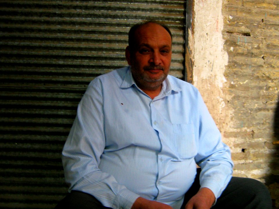 Sited man in Bazaar of Nishapur 2