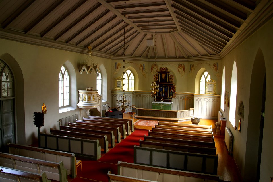 Sjogerstads kyrka Västergötland Sweden 3