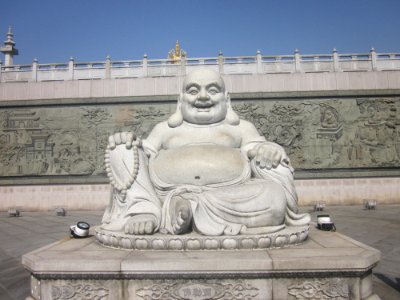 Sitting Statue of Maitreya in Miyin Temple, 12 February 2018