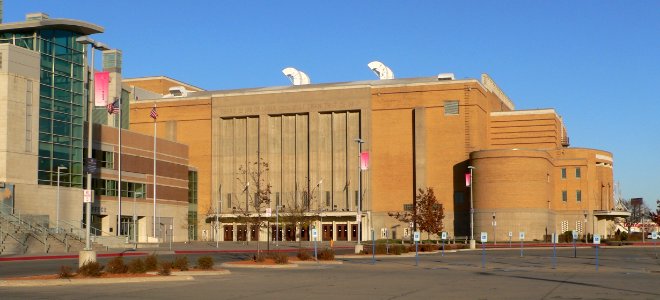Sioux City Events Center from SW 1