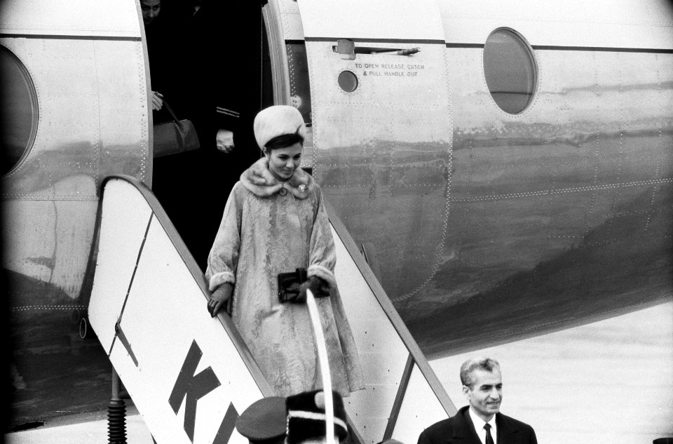 Sjah van Perzie echtgenote en prinses Beatrix, Bestanddeelnr 913-8398
