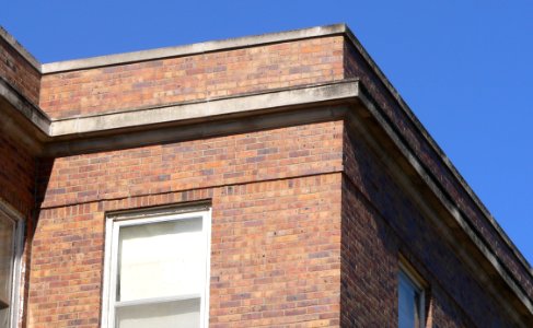 Sioux City Crittenton Center 1913 bldg ESE corner top 1