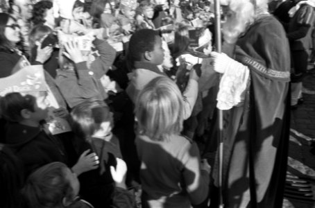Sinterklaas arriveert per boot in Rotterdam, Bestanddeelnr 925-1256