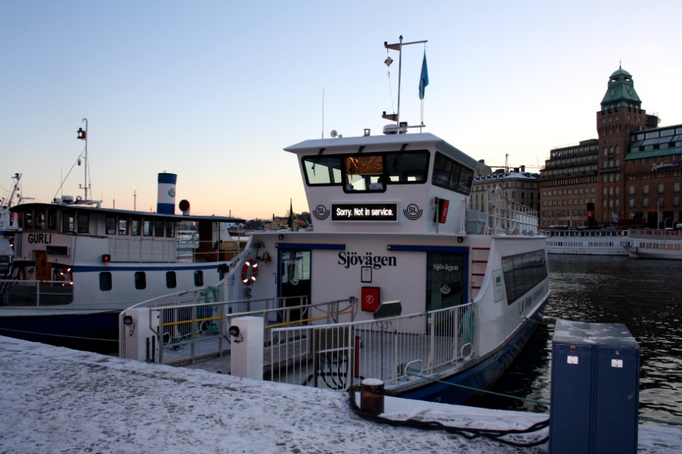 Sjövägen i Nybrokajen