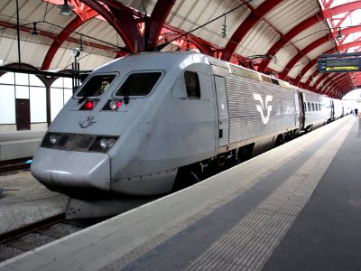 SJ train at Malmo pic1
