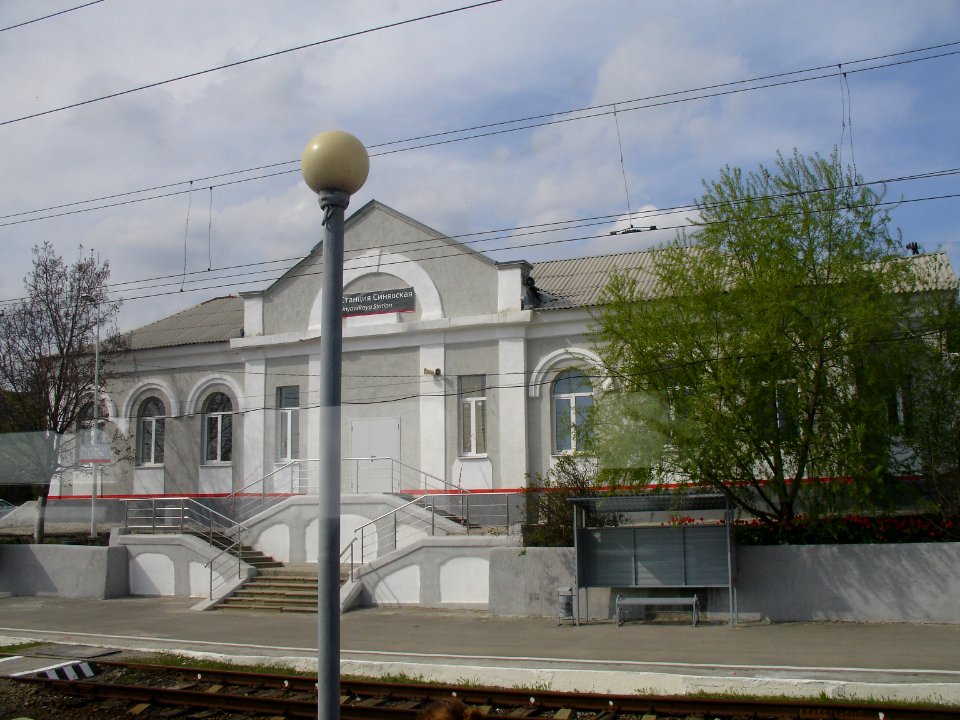 Sinyvskaya station building 2021