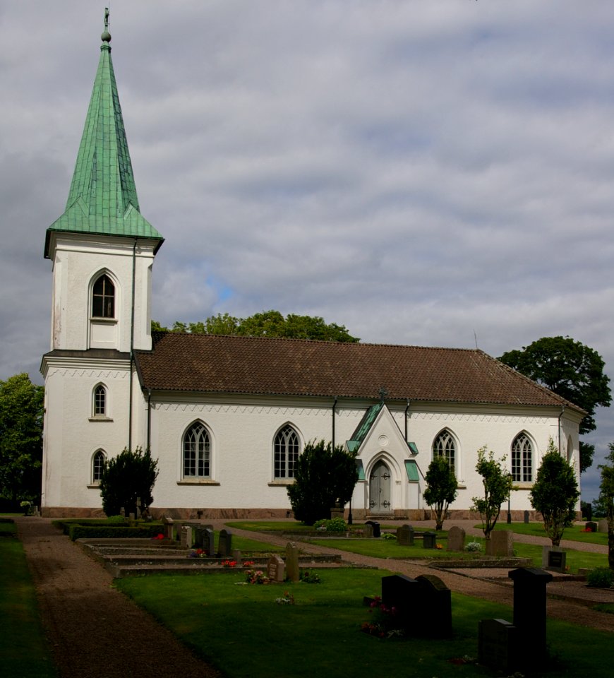 Sjogerstads kyrka Västergötland Sweden 1