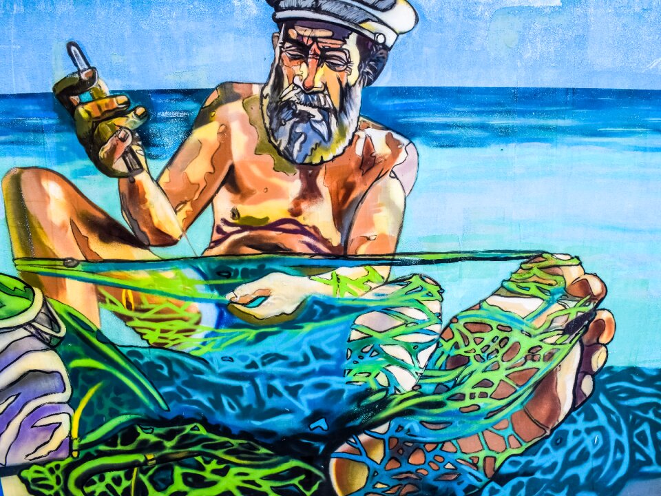 Tradition graffiti wall