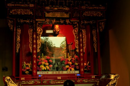 Sixth Patriarch Huineng, Nanhai Guanyin Temple, Foshan, Guangdong, China, picture1 photo
