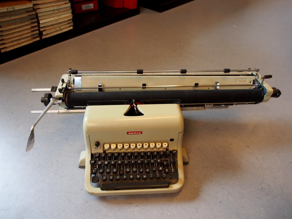 Siemag typewriter, pic1