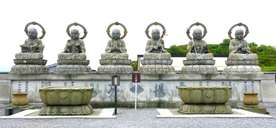 Six Jizo - Mount Osore - Mutsu, Aomori - DSC00267