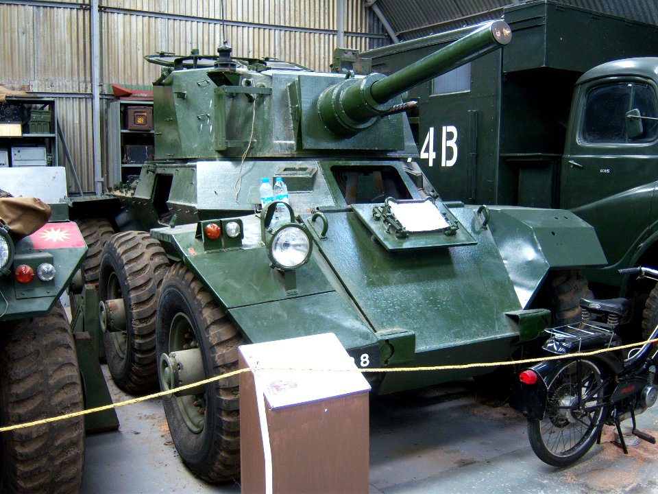 Six wheel light tank, NELSAM, 27 June 2015