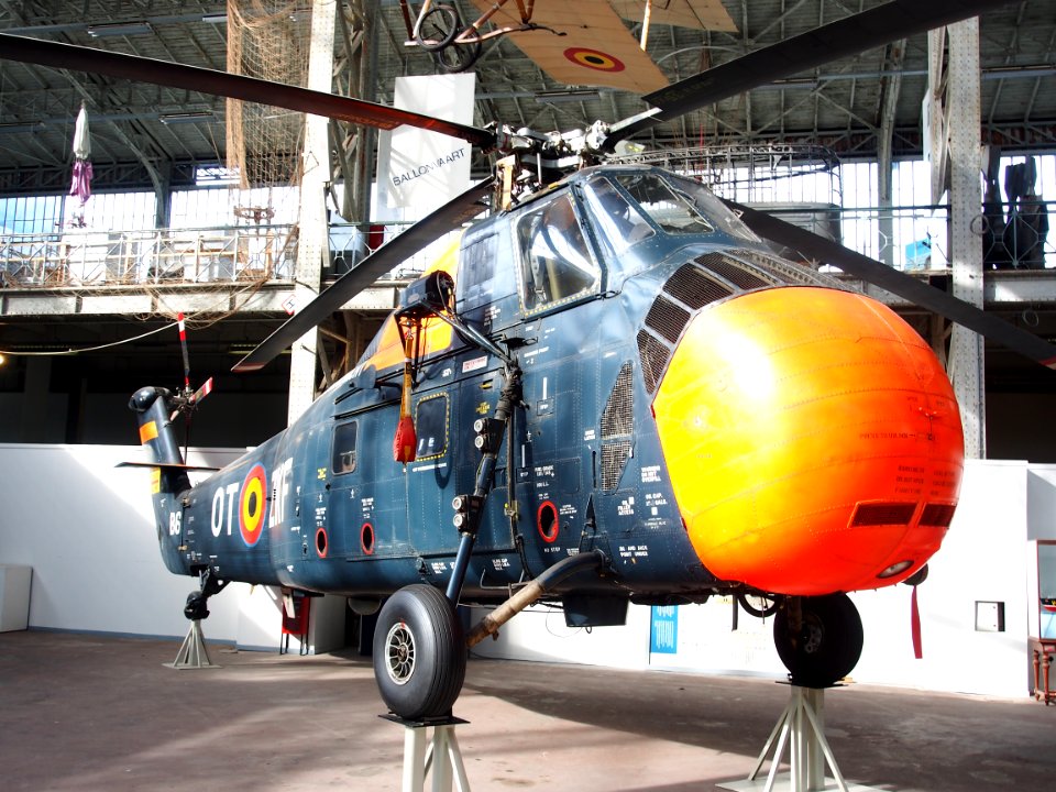 Sikorsky H-34, OT-ZKF at the Royal Military Museum Brussels , pic3