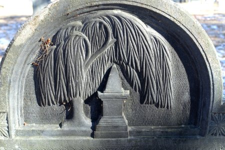 Silas Mosman detail - Hillside Cemetery - Stow, Massachusetts - DSC08673