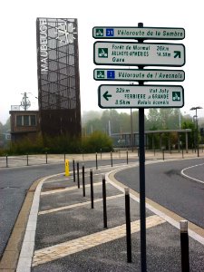 Signalisation véloroutes à Maubeuge (4) photo