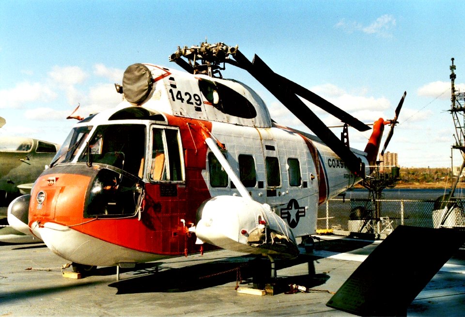 Sikorsky HH-52 Seaguard Helicopter on the USS Intrepid